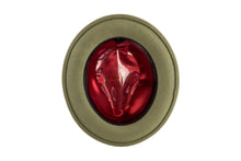 Ferrecci Olive Green Brooks Trilby 100% Australian Wool Felt Crushable Hat