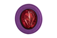 Ferrecci Purple Brooks Trilby 100% Australian Wool Felt Crushable Hat