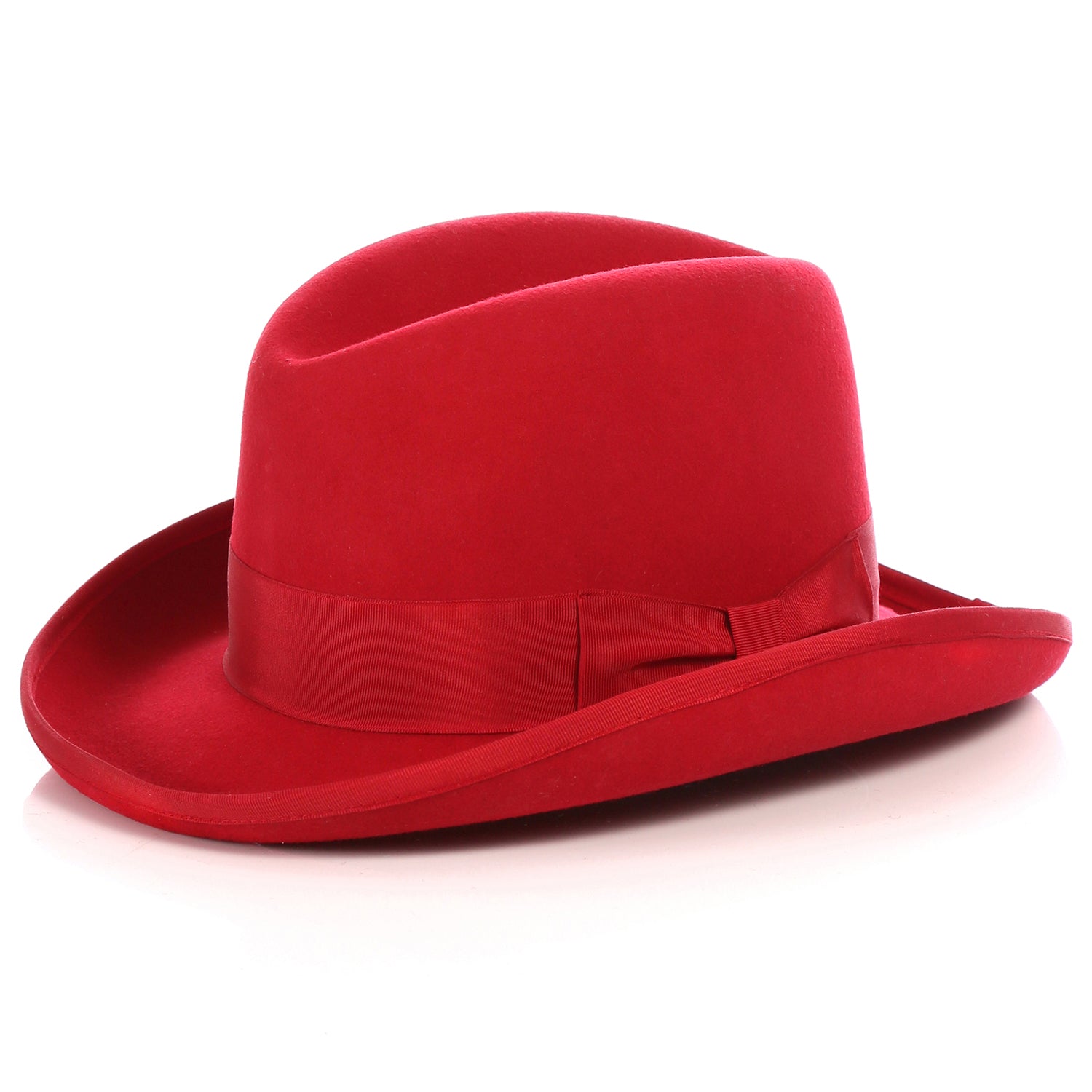 Ferrecci Red 100% Australian Wool Godfather Hat
