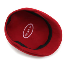 Ferrecci Red Premium Wool English Hat