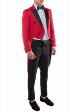 Ferrecci "Showtime" Red Tailcoat Tuxedo (2-Piece Set)
