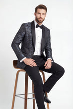 Frederico Leone "Stefano" Black Tuxedo Jacket (Separates)