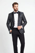 Frederico Leone "Stefano" Black Tuxedo Jacket (Separates)