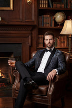 Frederico Leone "Stefano" Black Tuxedo Jacket (Separates)