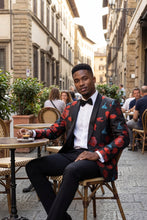 Frederico Leone "Stefano" Red Tuxedo Jacket (Separates)