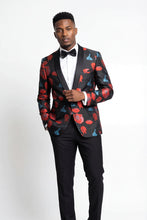 Frederico Leone "Stefano" Red Tuxedo Jacket (Separates)