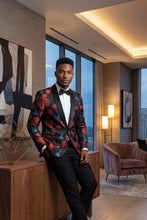 Frederico Leone "Stefano" Red Tuxedo Jacket (Separates)