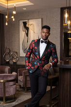 Frederico Leone "Stefano" Red Tuxedo Jacket (Separates)