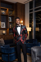 Frederico Leone "Stefano" Red Tuxedo Jacket (Separates)