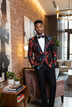 Frederico Leone "Stefano" Red Tuxedo Jacket (Separates)