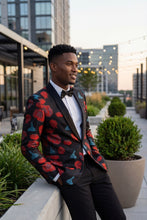 Frederico Leone "Stefano" Red Tuxedo Jacket (Separates)