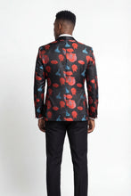 Frederico Leone "Stefano" Red Tuxedo Jacket (Separates)
