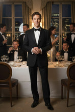 Galante "Vitale Barberis" Black 2-Button Notch Tuxedo (2-Piece Set)