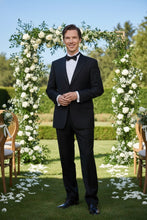 Galante "Vitale Barberis" Black 2-Button Notch Tuxedo (2-Piece Set)