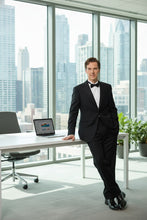 Galante "Vitale Barberis" Black 2-Button Notch Tuxedo (2-Piece Set)