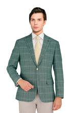 Bertolini Soft Green Crossweave Sports Jacket