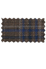 Enzo Tovare Camel & Blue Windowpane Sports Jacket