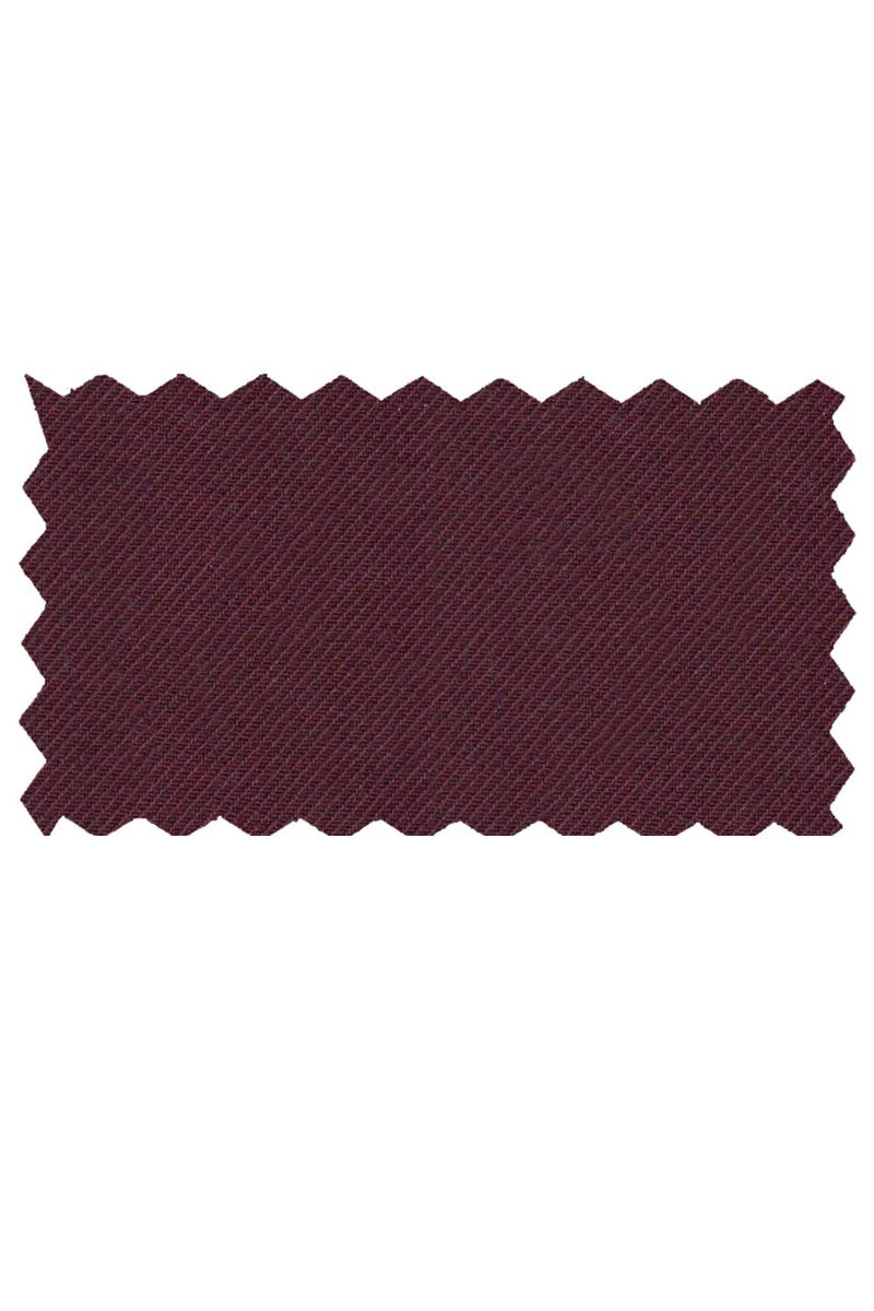 Giorgio Fiorelli Burgundy Plain Front Dress Pants