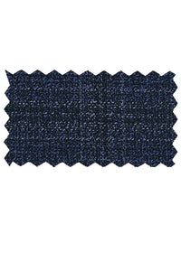 Giorgio Fiorelli Blue Black Windowpane Suit (2-Piece Set)