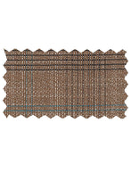 Giorgio Fiorelli Light Brown Windowpane Suit (2-Piece Set)