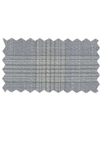 Giorgio Fiorelli Light Grey Plaid Suit (2-Piece Set)