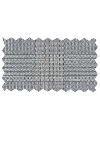 Giorgio Fiorelli Light Grey Plaid Suit (2-Piece Set)