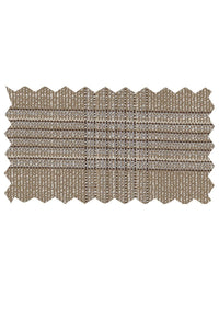Giorgio Fiorelli Light Taupe Plaid Suit (2-Piece Set)