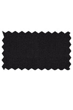 "Ashton" Black Super 140s Wool Suit Pants