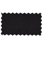 Mantoni Solid Black Suit (2-Piece Set)