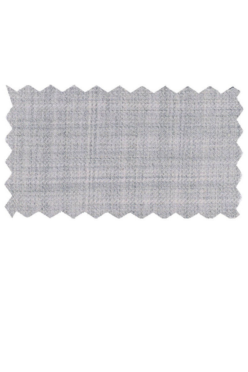 Mantoni Solid Sterling Grey Suit (2-Piece Set)