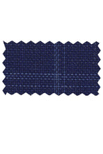 Mantoni Navy & Blue Windowpane Sports Jacket