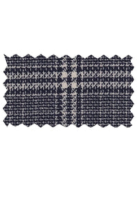 Mantoni Black & White Windowpane Sports Jacket