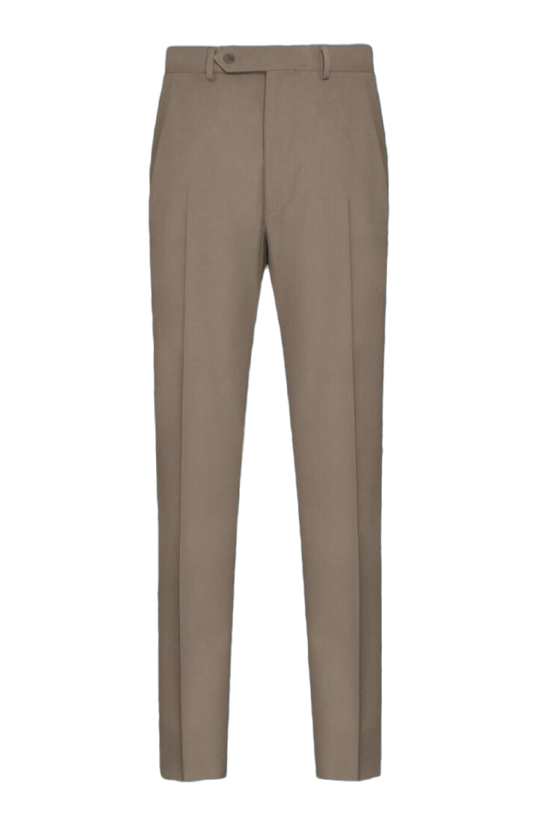 Giorgio Fiorelli Giorgio Fiorelli Camel Plain Front Dress Pants