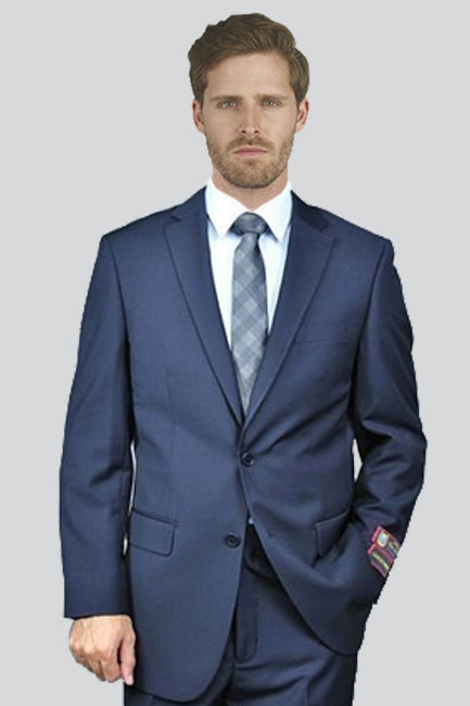 Giorgio Fiorelli Giorgio Fiorelli New Solid Navy Suit (2-Piece Set)