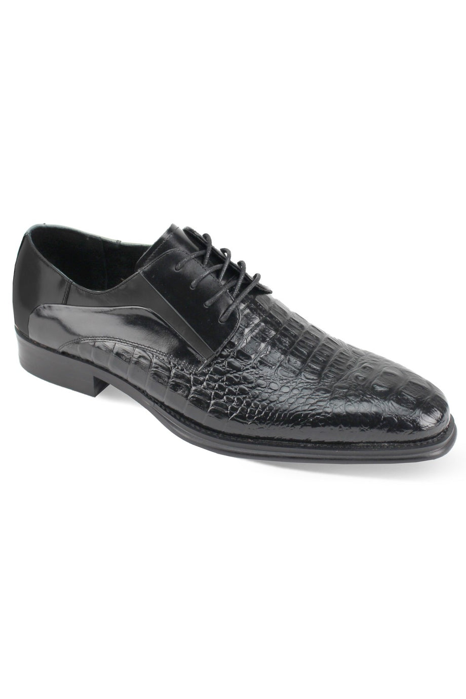 Giovanni "Mason" Black Dress Shoes