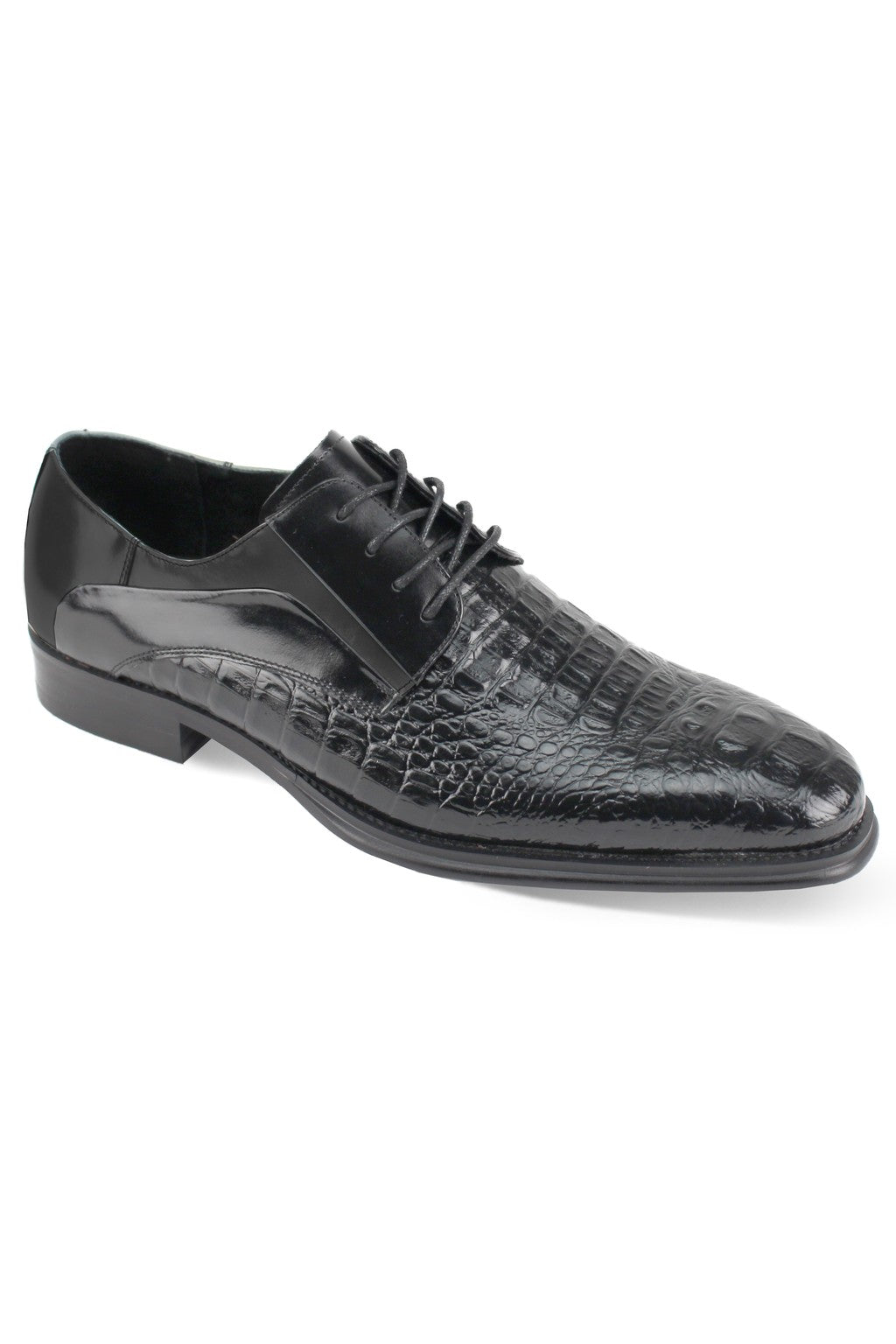 Giovanni "Mason" Black Dress Shoes