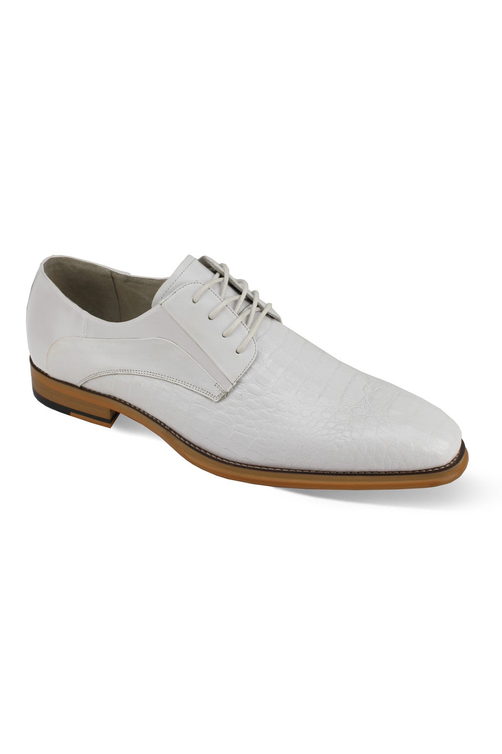 Giovanni "Mason" White Dress Shoes