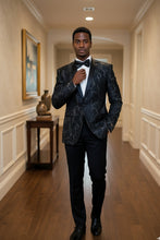 "Havana" Black Tuxedo Jacket (Separates)