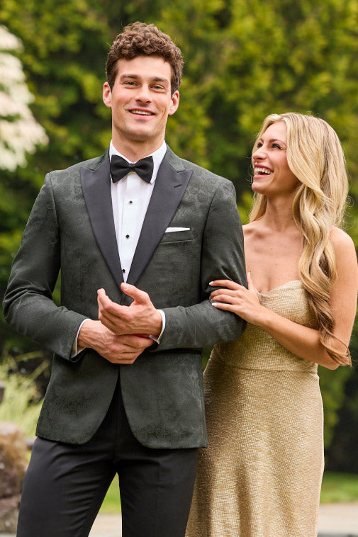 Ike Behar "Envy" Green Tuxedo Jacket (Separates)