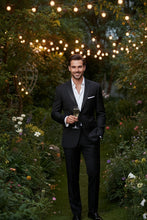 "Kingston" Black Tuxedo Jacket (Separates)