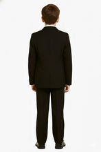 "Mason" Kids Dark Charcoal Suit (5-Piece Set)