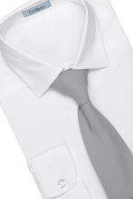 Little Tuxedos "Mason" Kids Light Grey Suit (5-Piece Set)