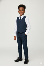 "Mason" Kids Navy Suit (5-Piece Set)