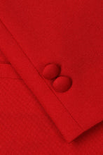 Little Tuxedos "Mason" Kids Red Suit (5-Piece Set)