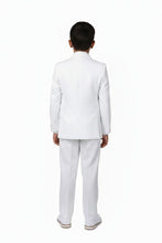 "Mason" Kids White Suit (5-Piece Set)