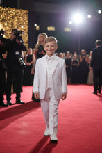 Little Tuxedos "Princeton" Kids White Tuxedo (5-Piece Set)