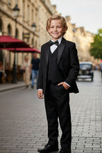 "Prodigy" Kids Black Tuxedo (5-Piece Set)