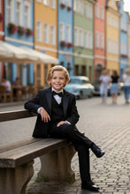 "Prodigy" Kids Black Tuxedo (5-Piece Set)