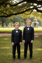 "Prodigy" Kids Black Tuxedo (5-Piece Set)