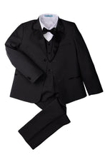 Little Tuxedos "Prodigy" Kids Dark Charcoal Tuxedo (5-Piece Set)